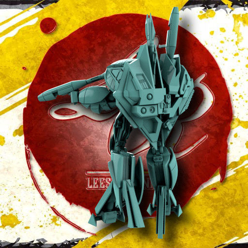 Heavy Turn Battlesuit  3D print model_2