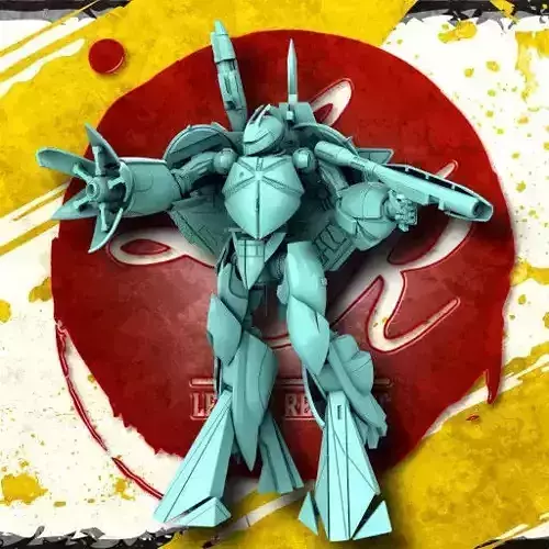 Heavy Turn Battlesuit  3D print model