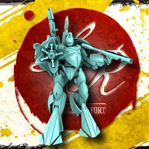 Heavy Turn Battlesuit  3D print model_1