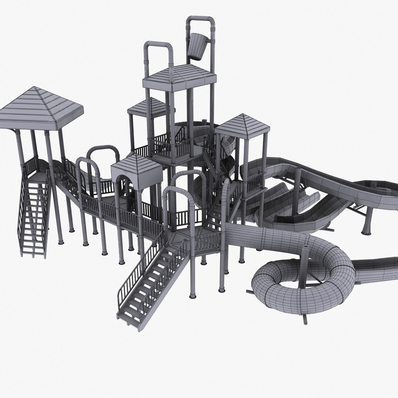 Big Toys Playground 3D Model 3D model_15