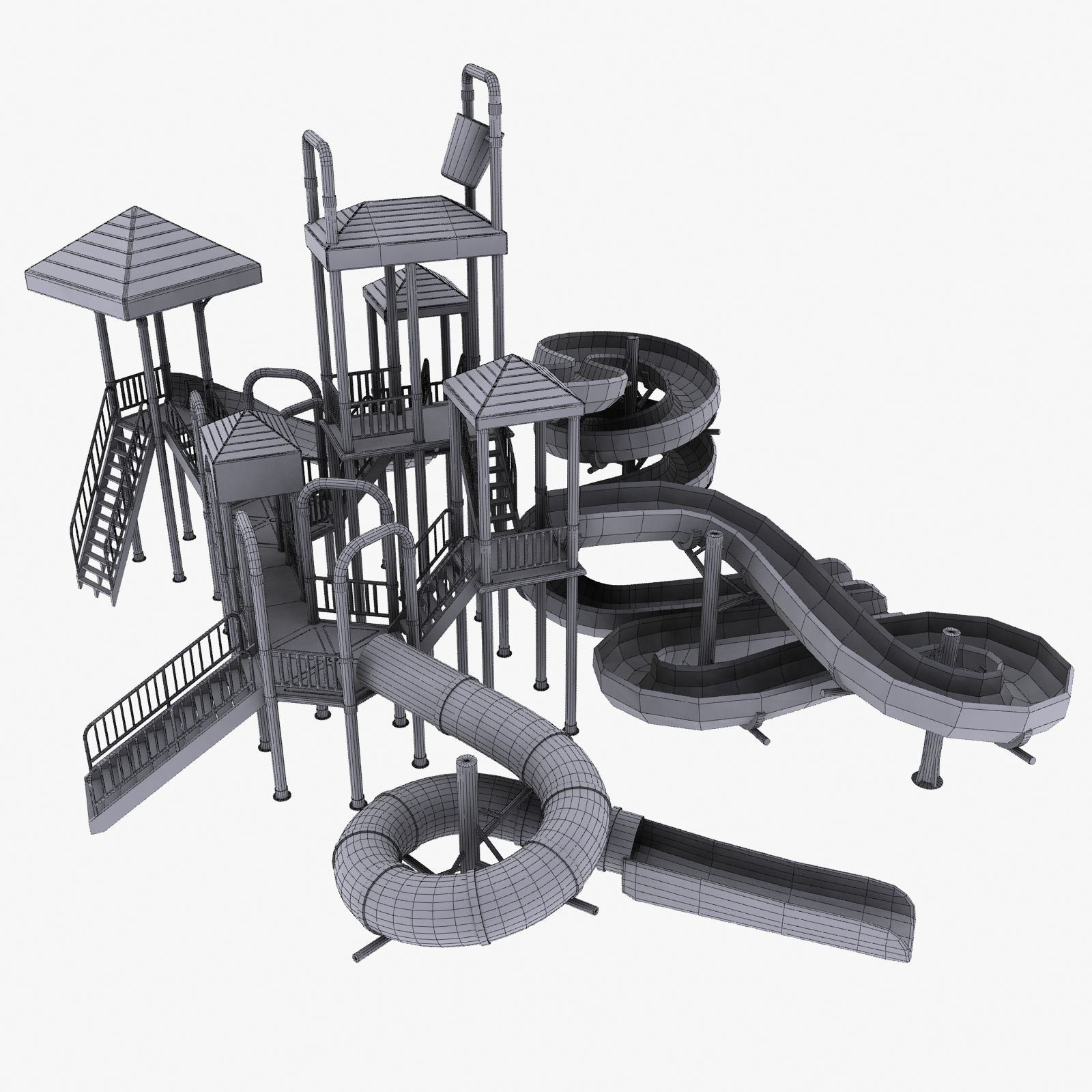Big Toys Playground 3D Model 3D model_13