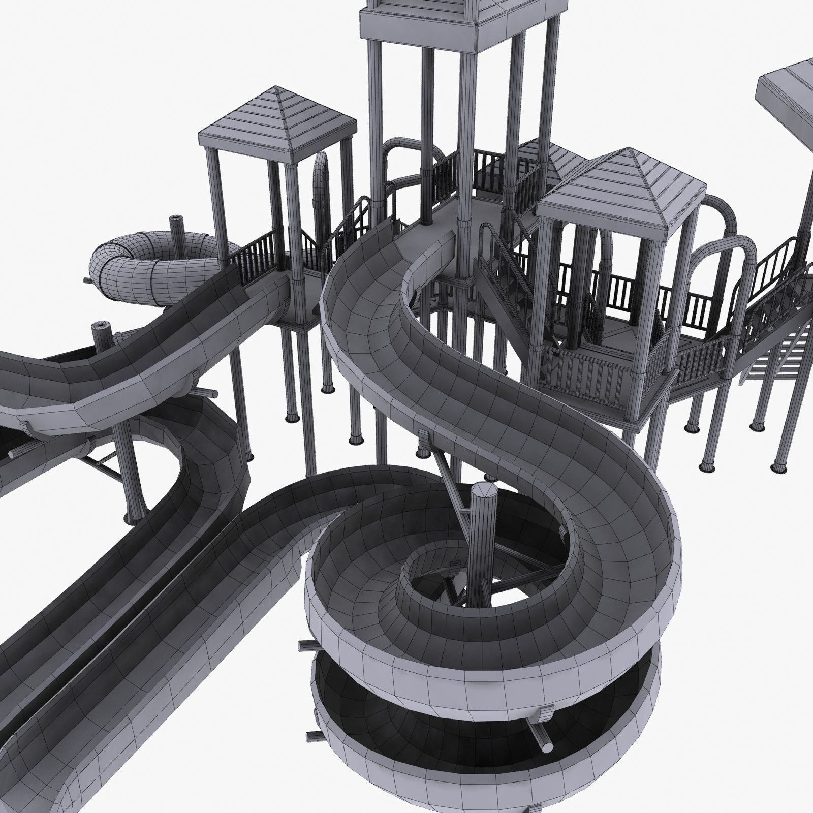 Big Toys Playground 3D Model 3D model_17
