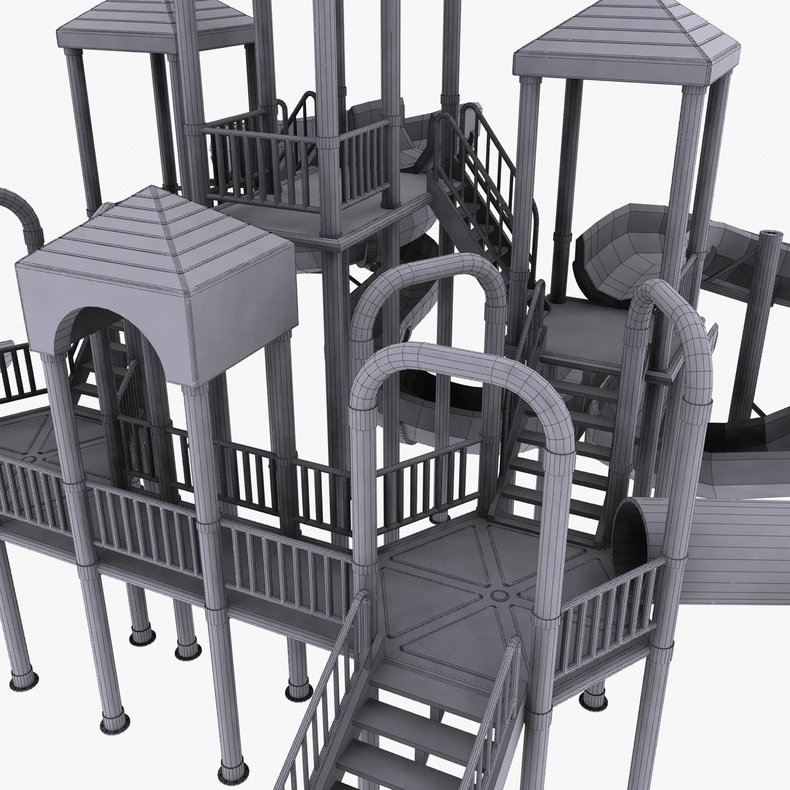 Big Toys Playground 3D Model 3D model_18