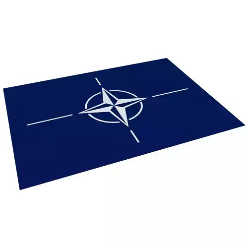 Nato Flag 3D Model