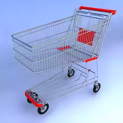 Shopping cart 3D Model