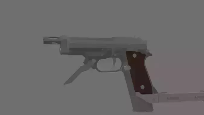 Beretta 93R with stock