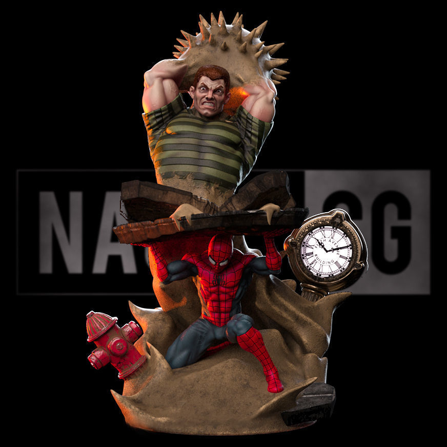 Fan Art Spiderman - Enter Sandman 3D print model_1
