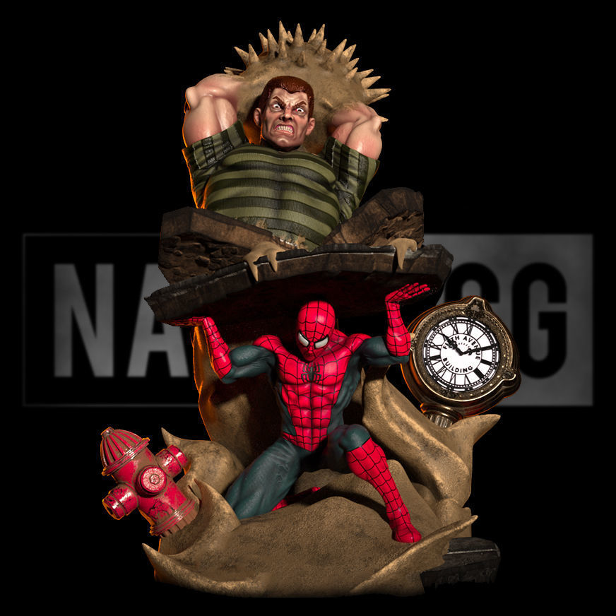 Fan Art Spiderman - Enter Sandman 3D print model_7