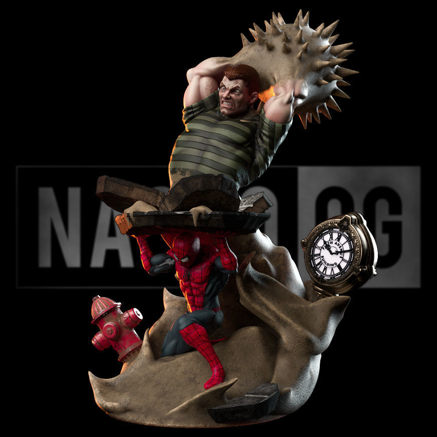 Fan Art Spiderman - Enter Sandman 3D print model_2