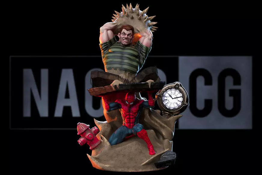 Fan Art Spiderman - Enter Sandman 3D print model_0
