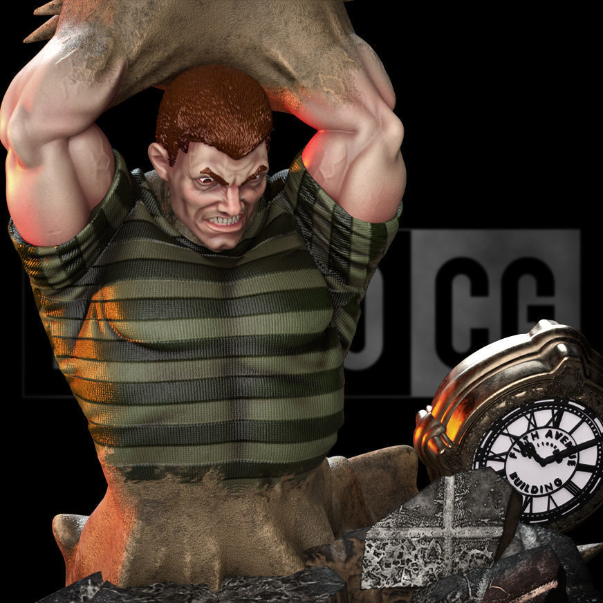 Fan Art Spiderman - Enter Sandman 3D print model_6