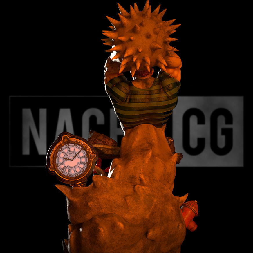 Fan Art Spiderman - Enter Sandman 3D print model_8