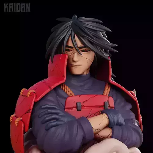 Madara Uchiha Bust NARUTO - STL ready for 3D printing