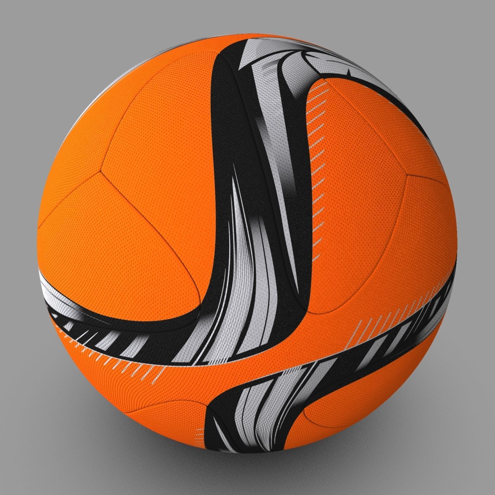 Adidas Conext15 Soccer Ball 3D Model 3D model_11