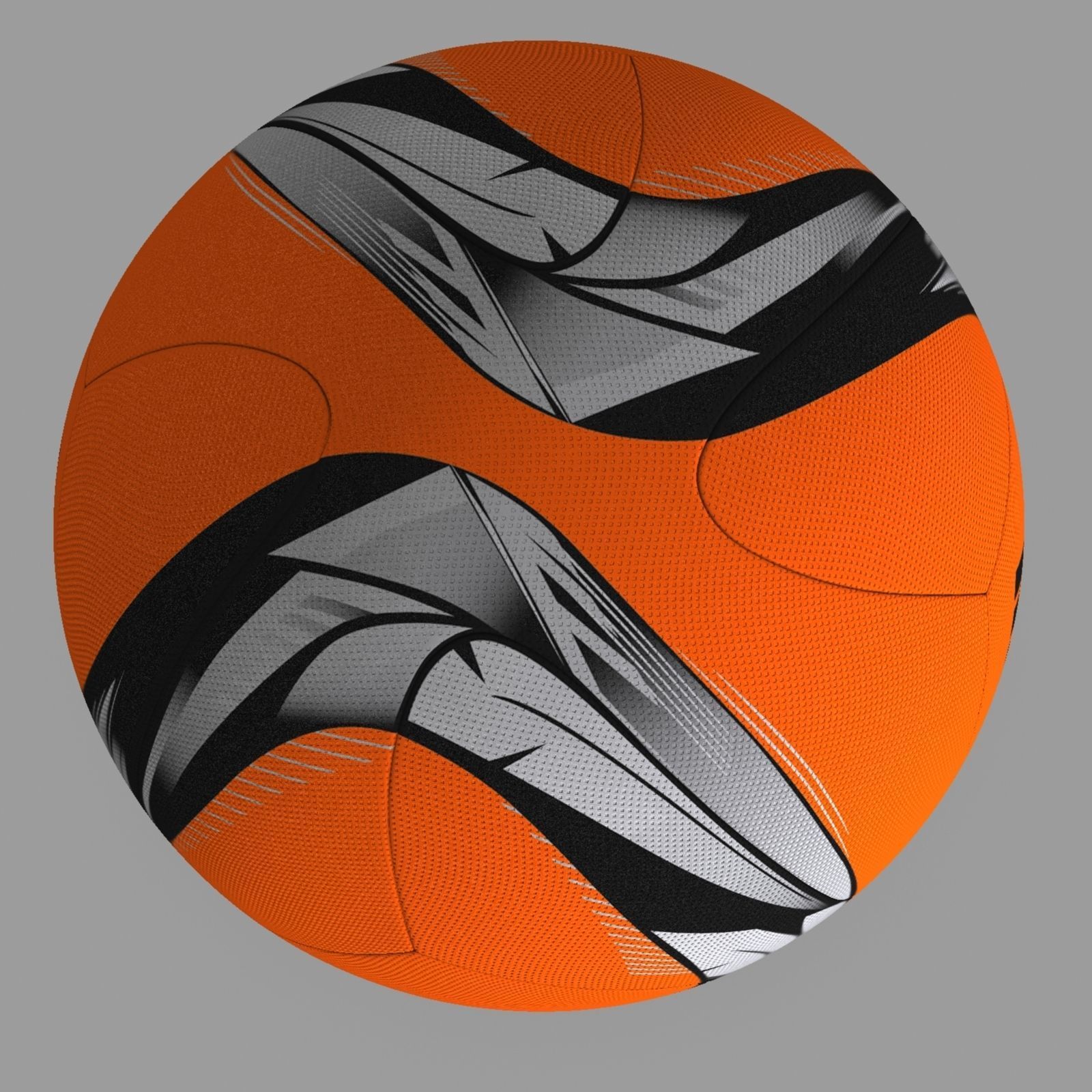 Adidas Conext15 Soccer Ball 3D Model 3D model_4