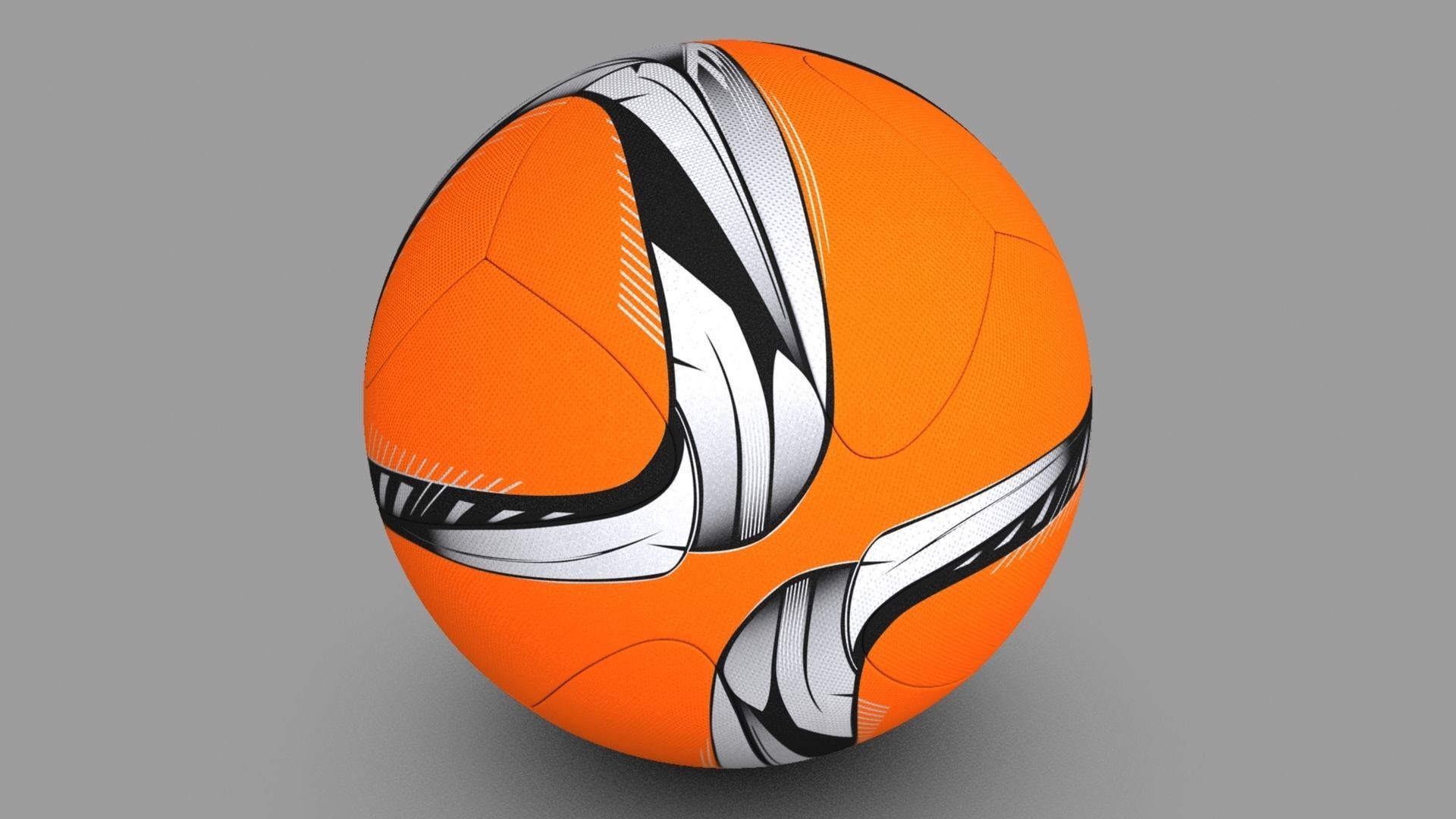 Adidas Conext15 Soccer Ball 3D Model 3D model_1