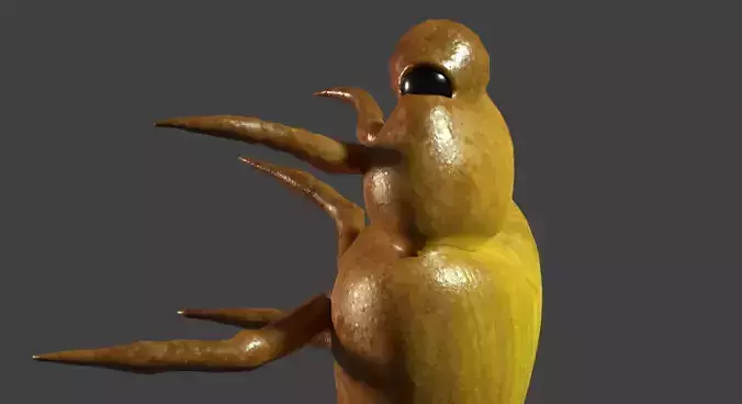 Bug 3D Rigged Model Low-poly 3D model