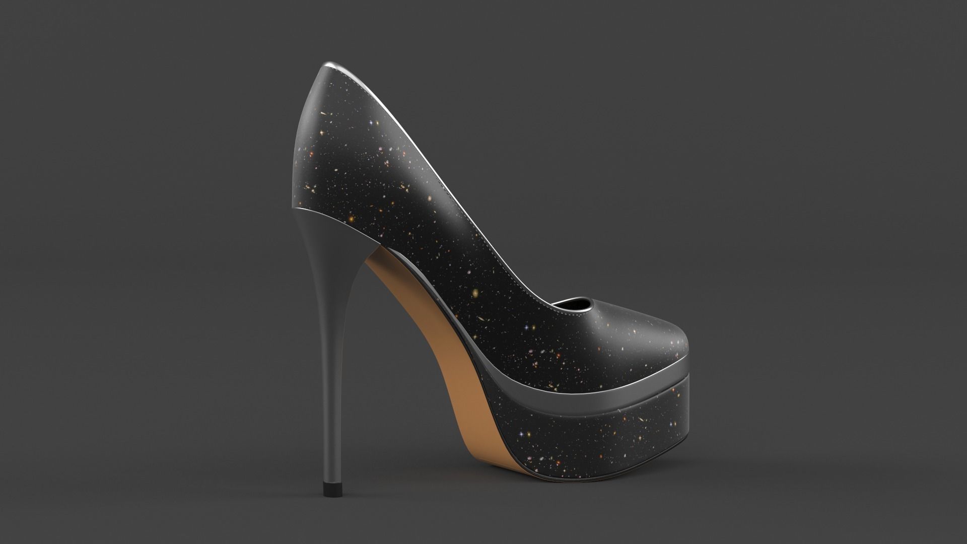 Women Shoes 3D model_4