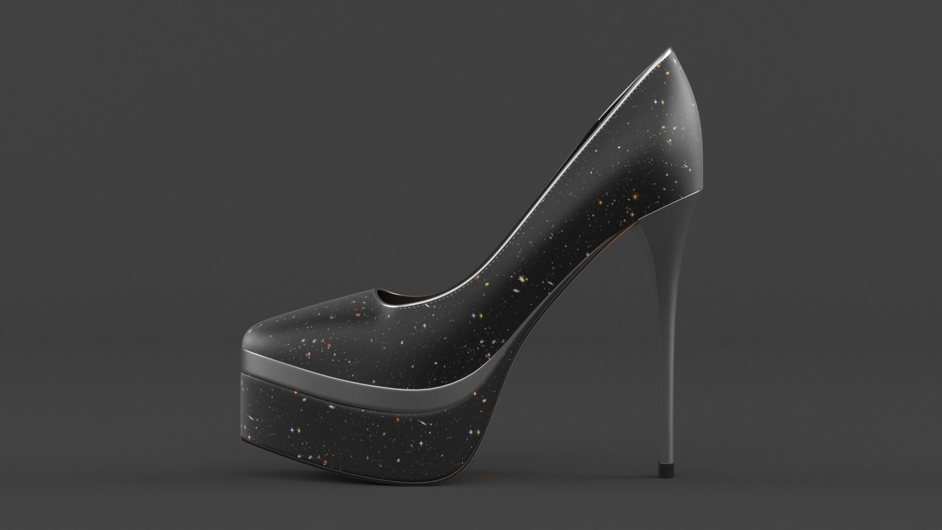 Women Shoes 3D model_2