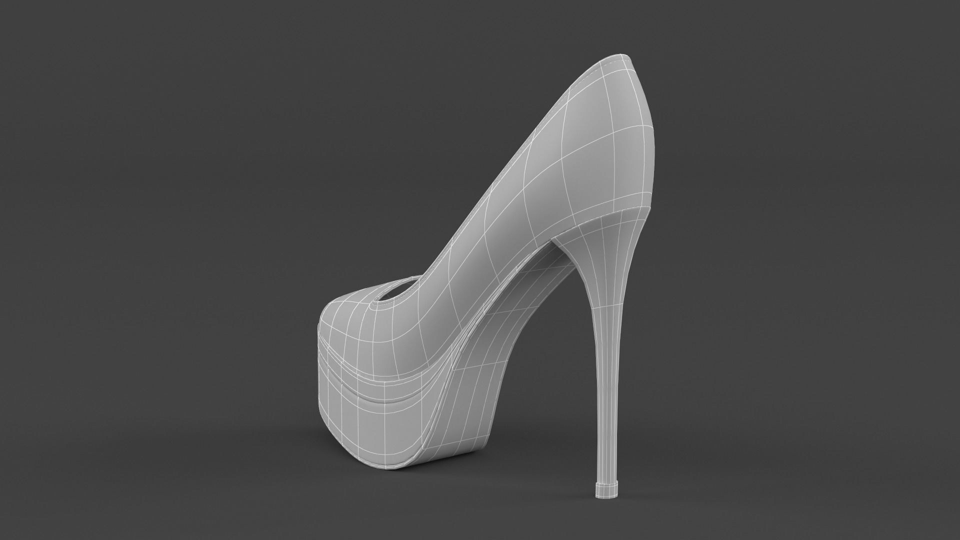 Women Shoes 3D model_7