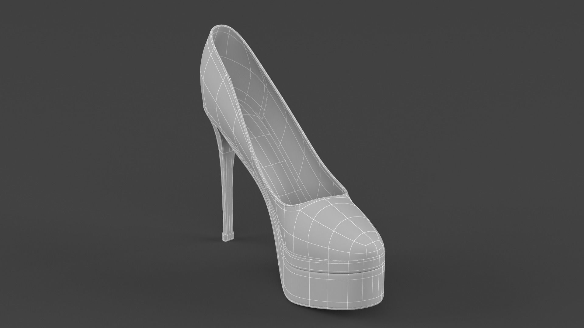 Women Shoes 3D model_10