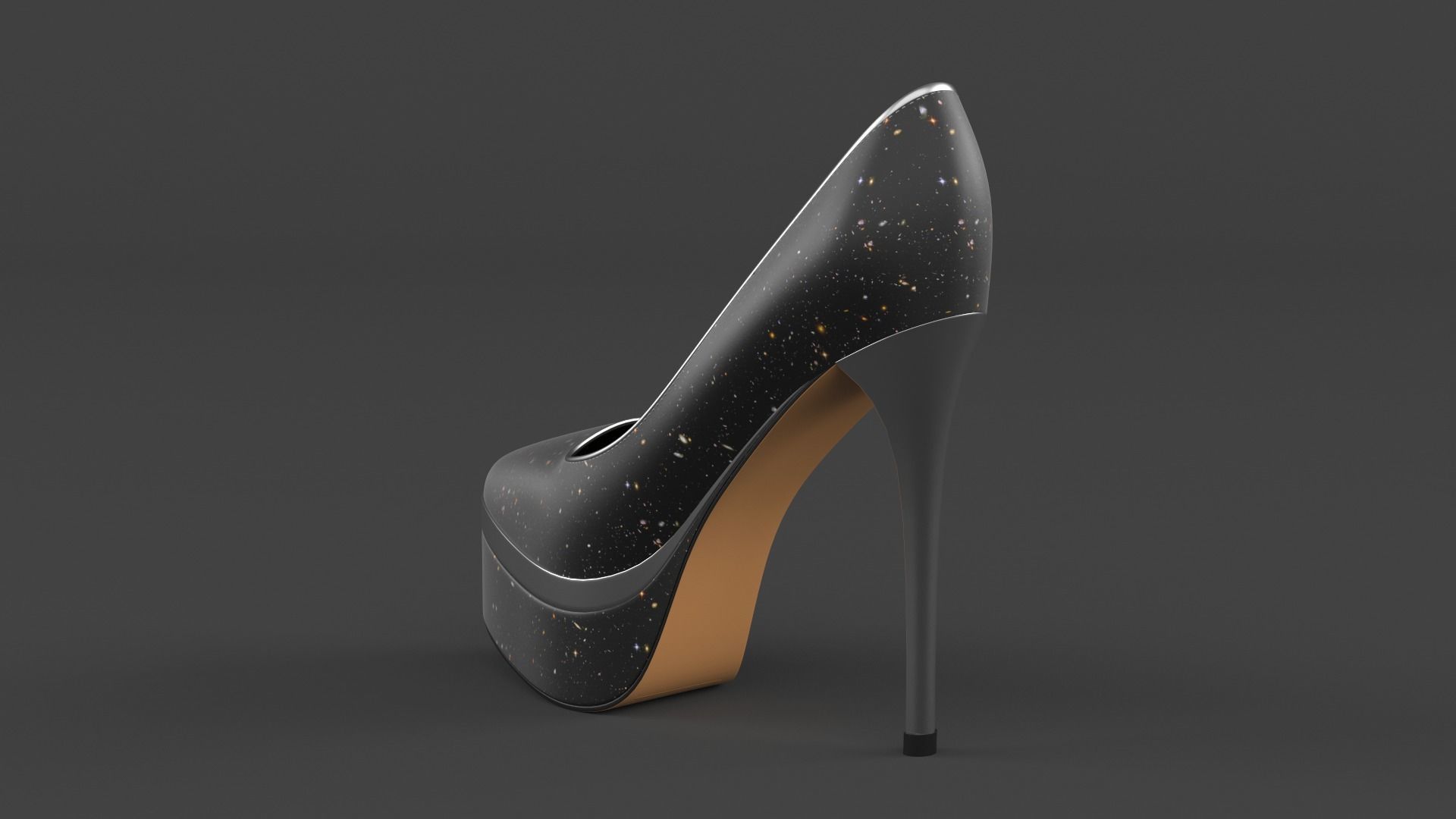 Women Shoes 3D model_3