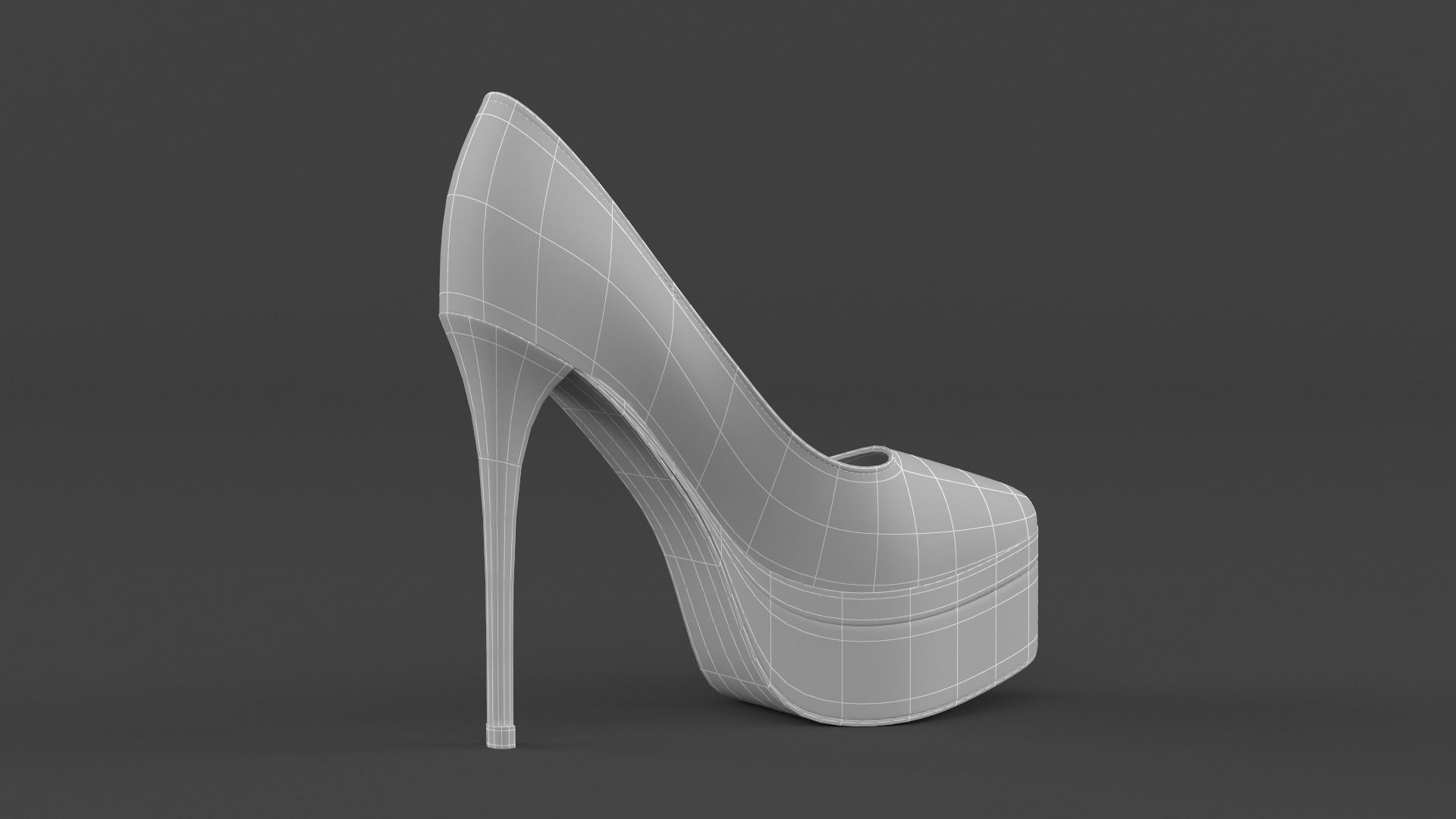 Women Shoes 3D model_9
