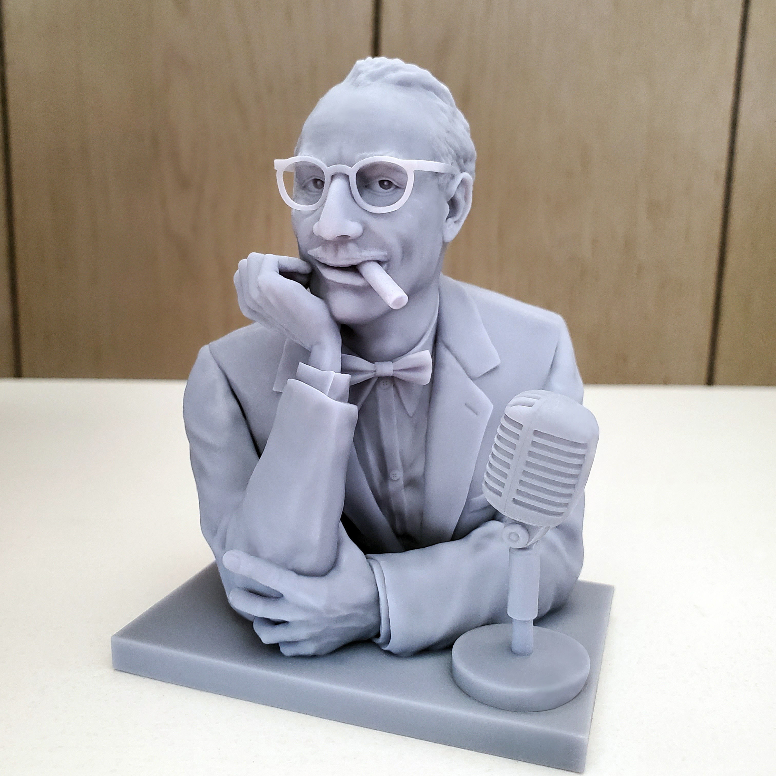Groucho Marx 1950s bust 3D print model_4