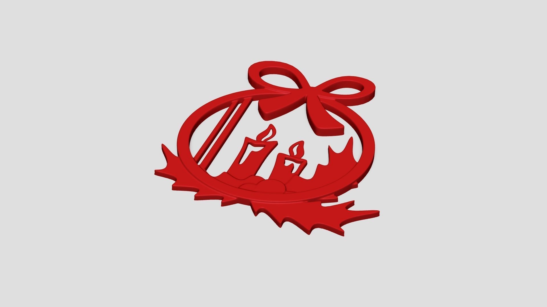 06 Christmas Garlands Panel Collection - Door Decoration _45