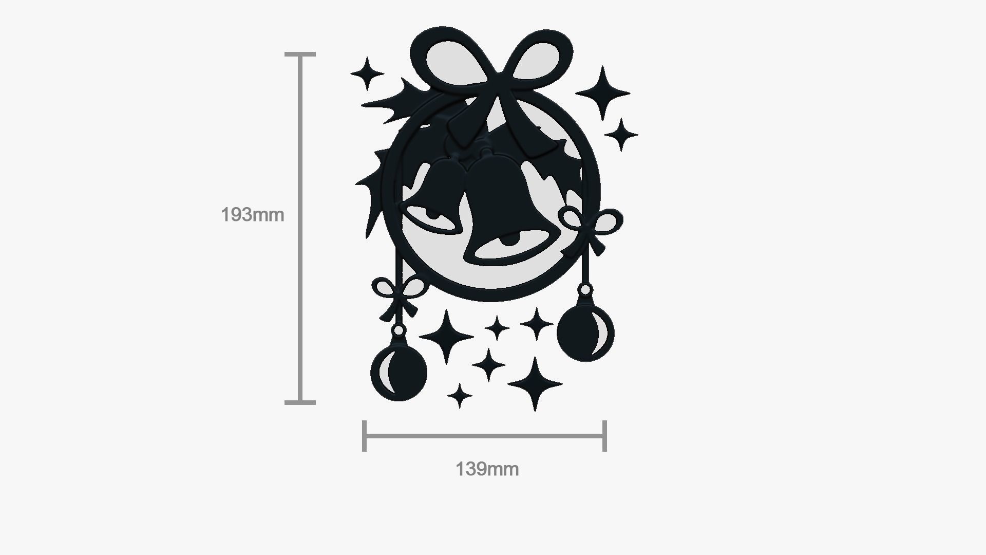 06 Christmas Garlands Panel Collection - Door Decoration _27