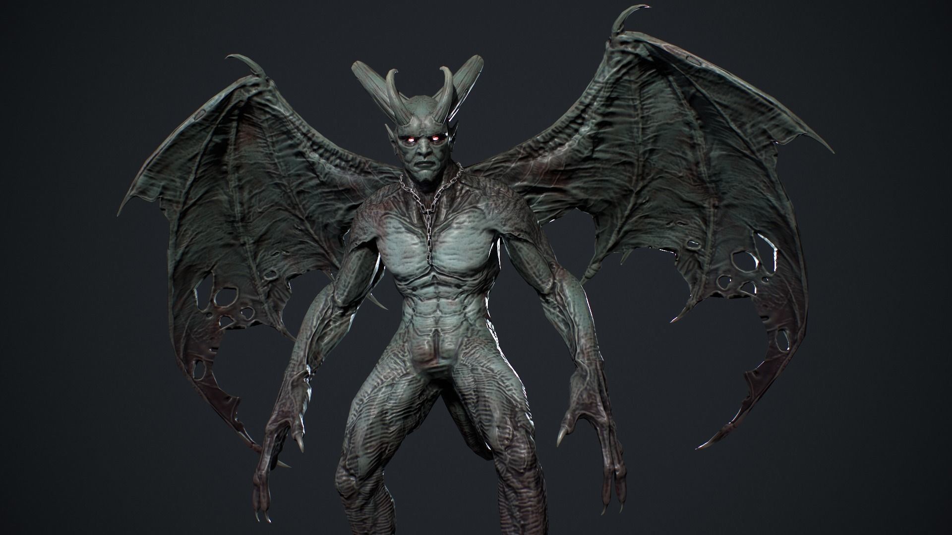 Hell Demon Pack 5 3D Model Collection_19
