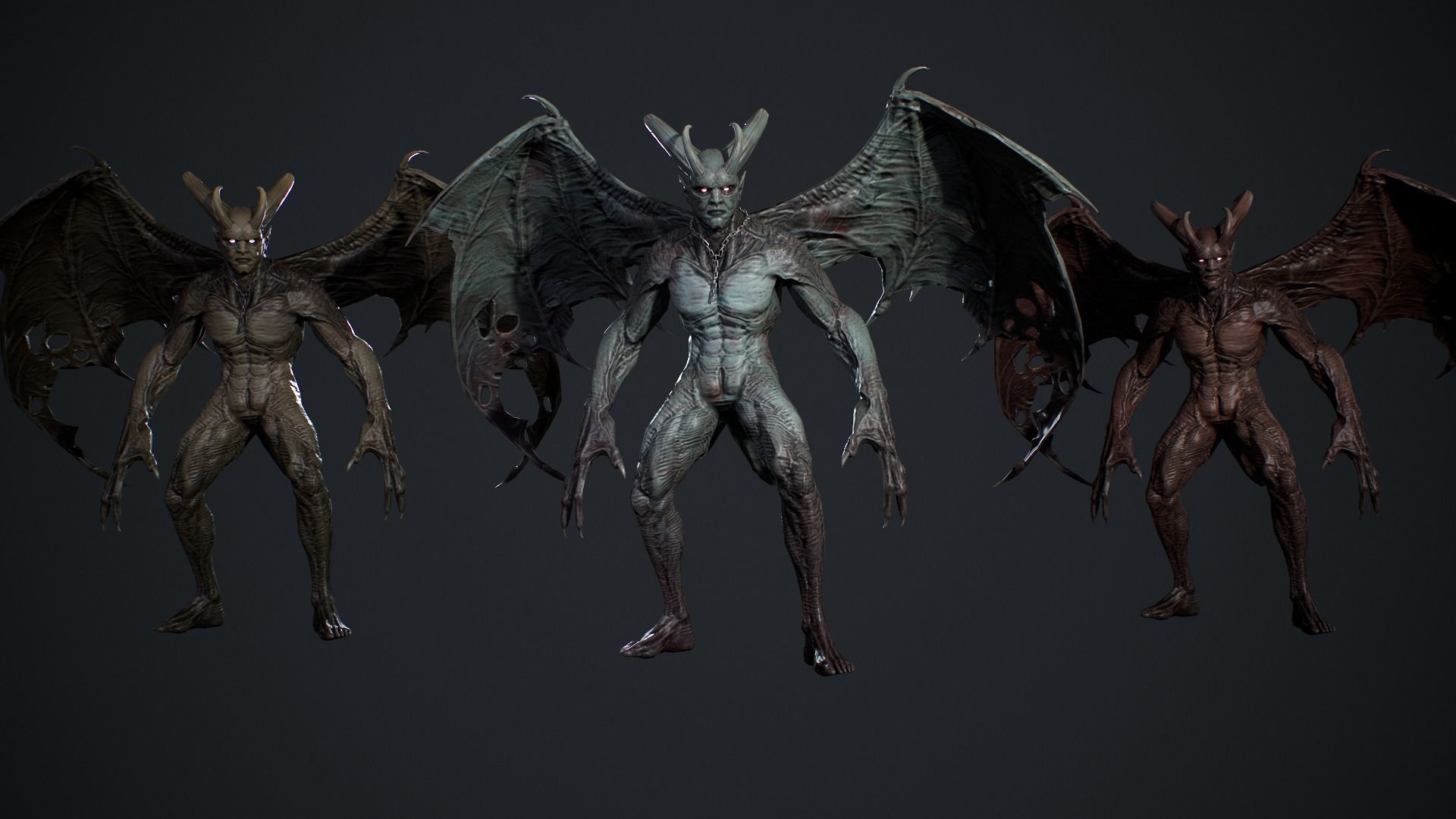 Hell Demon Pack 5 3D Model Collection_20
