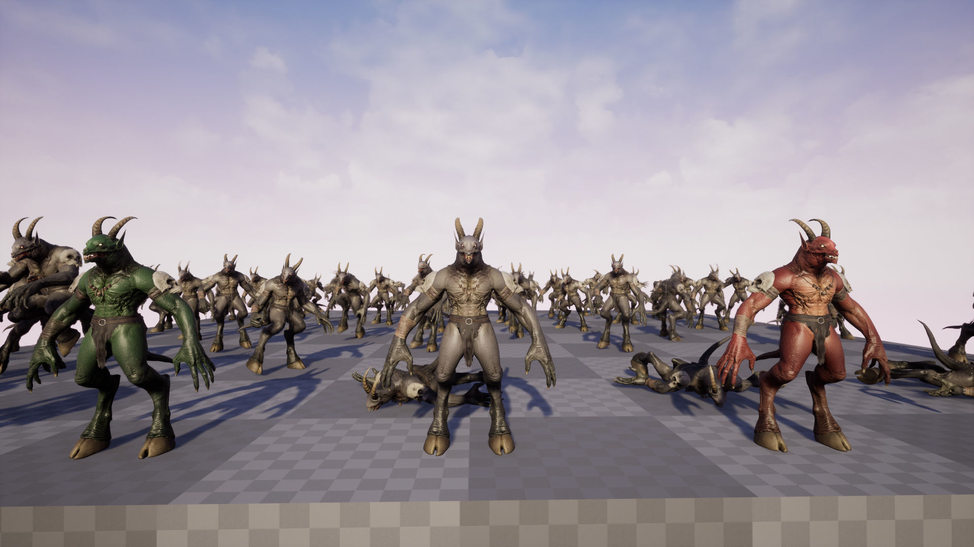 Hell Demon Pack 5 3D Model Collection_24