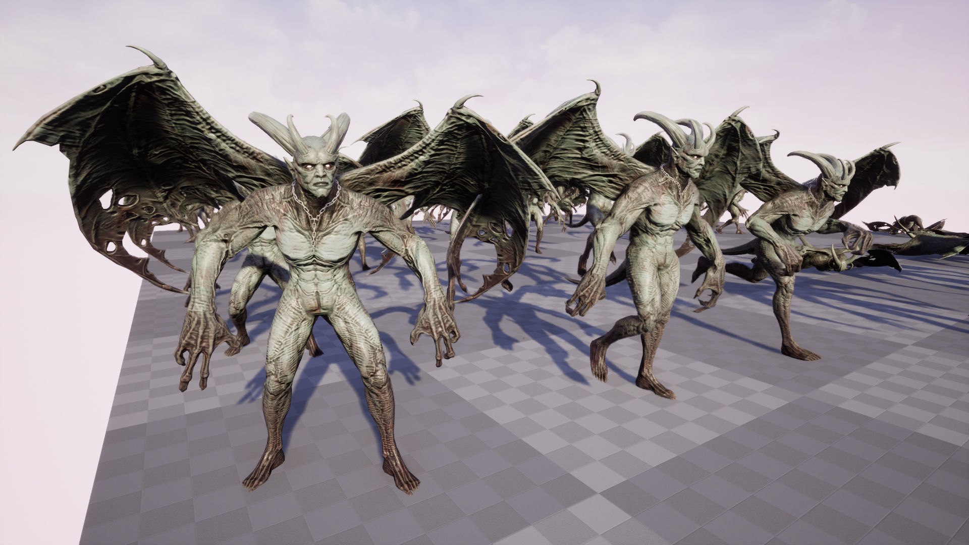 Hell Demon Pack 5 3D Model Collection_30