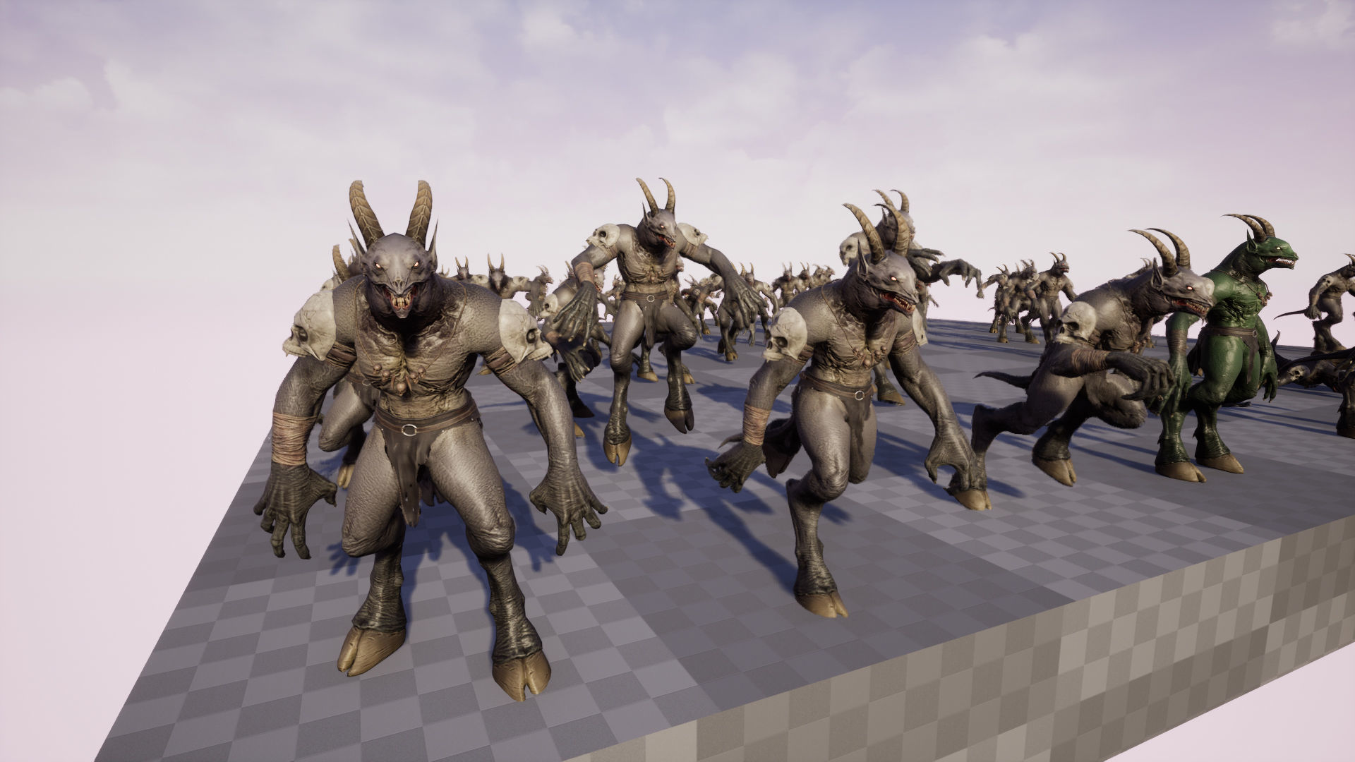 Hell Demon Pack 5 3D Model Collection_25