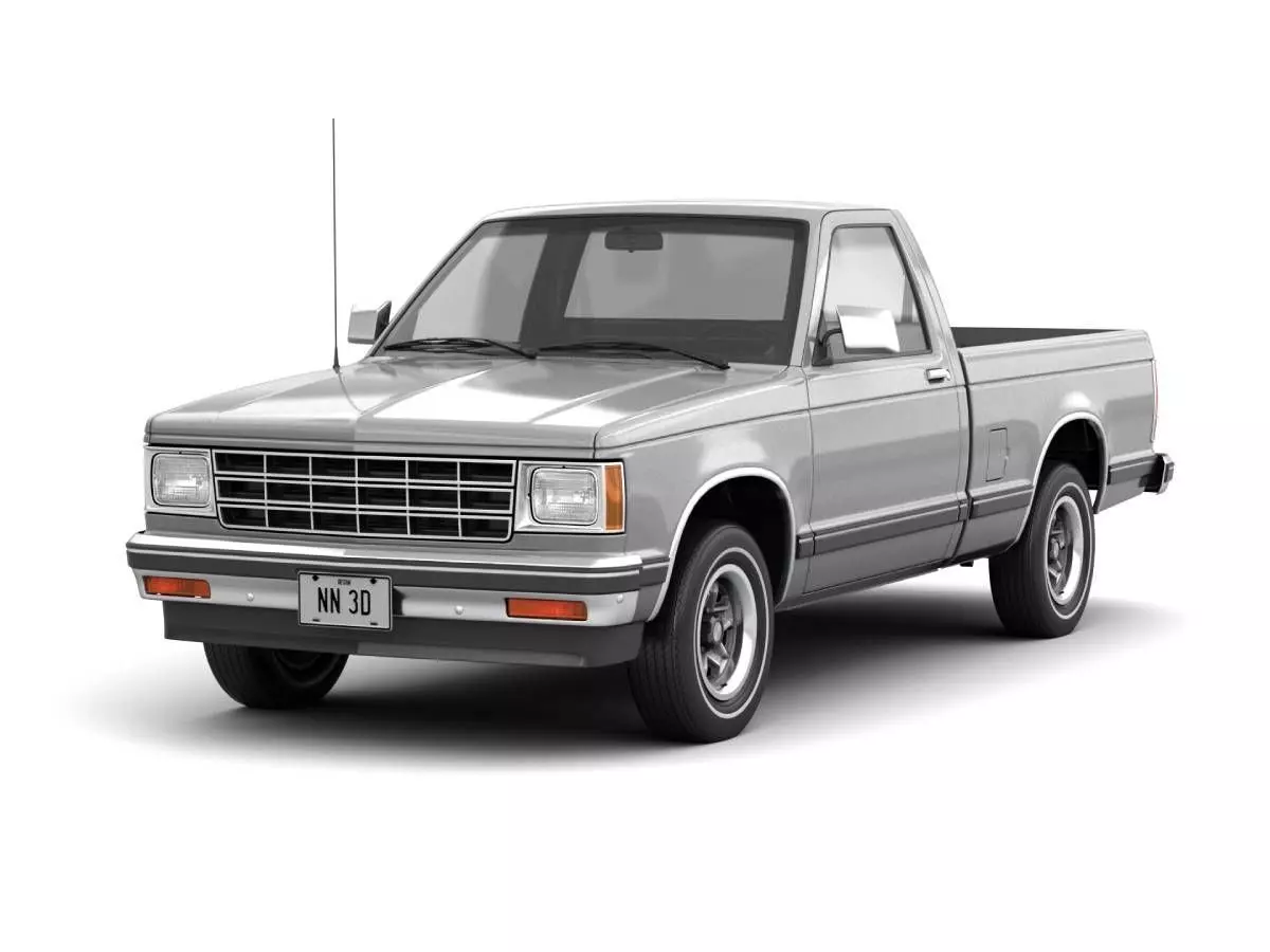 GENERIC PICKUP TRUCK 28 3D model_0