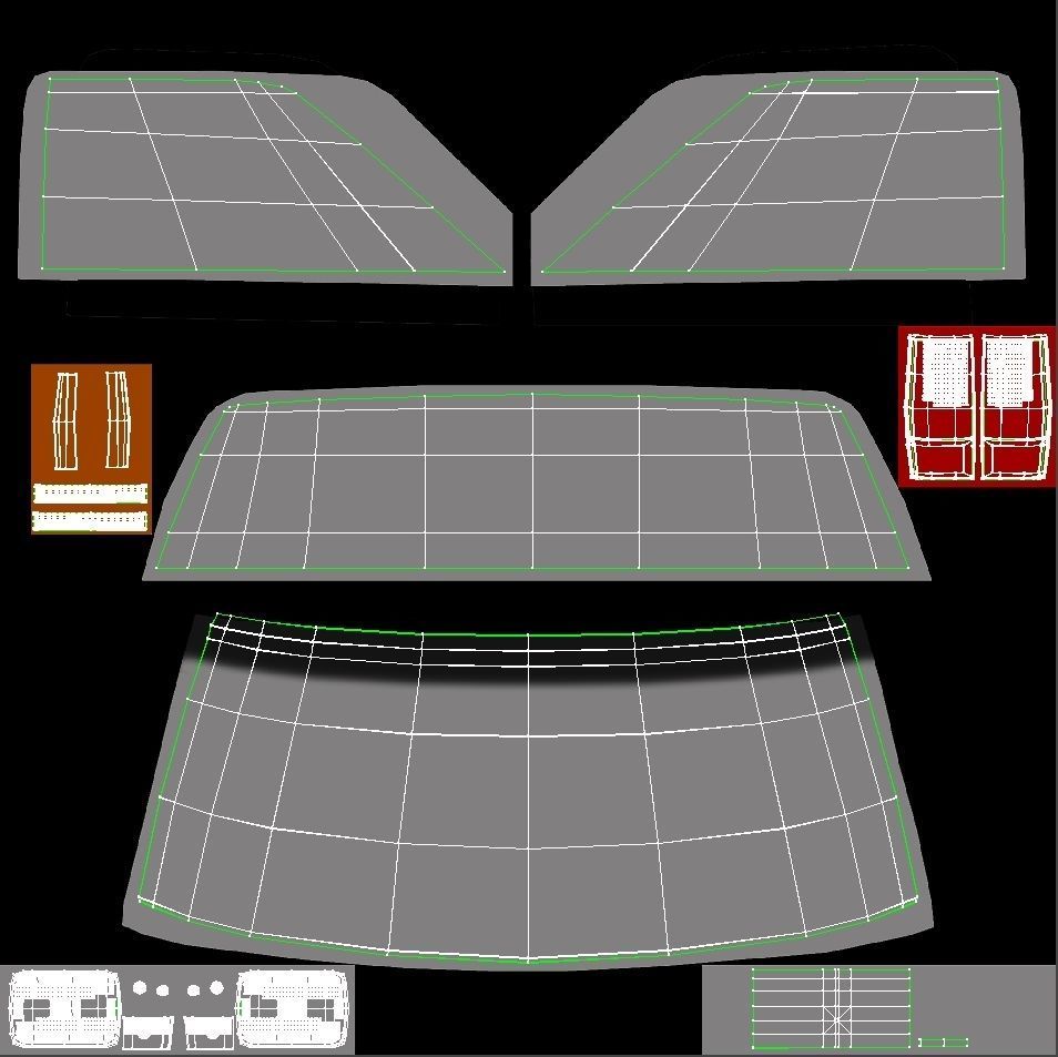 GENERIC PICKUP TRUCK 28 3D model_26