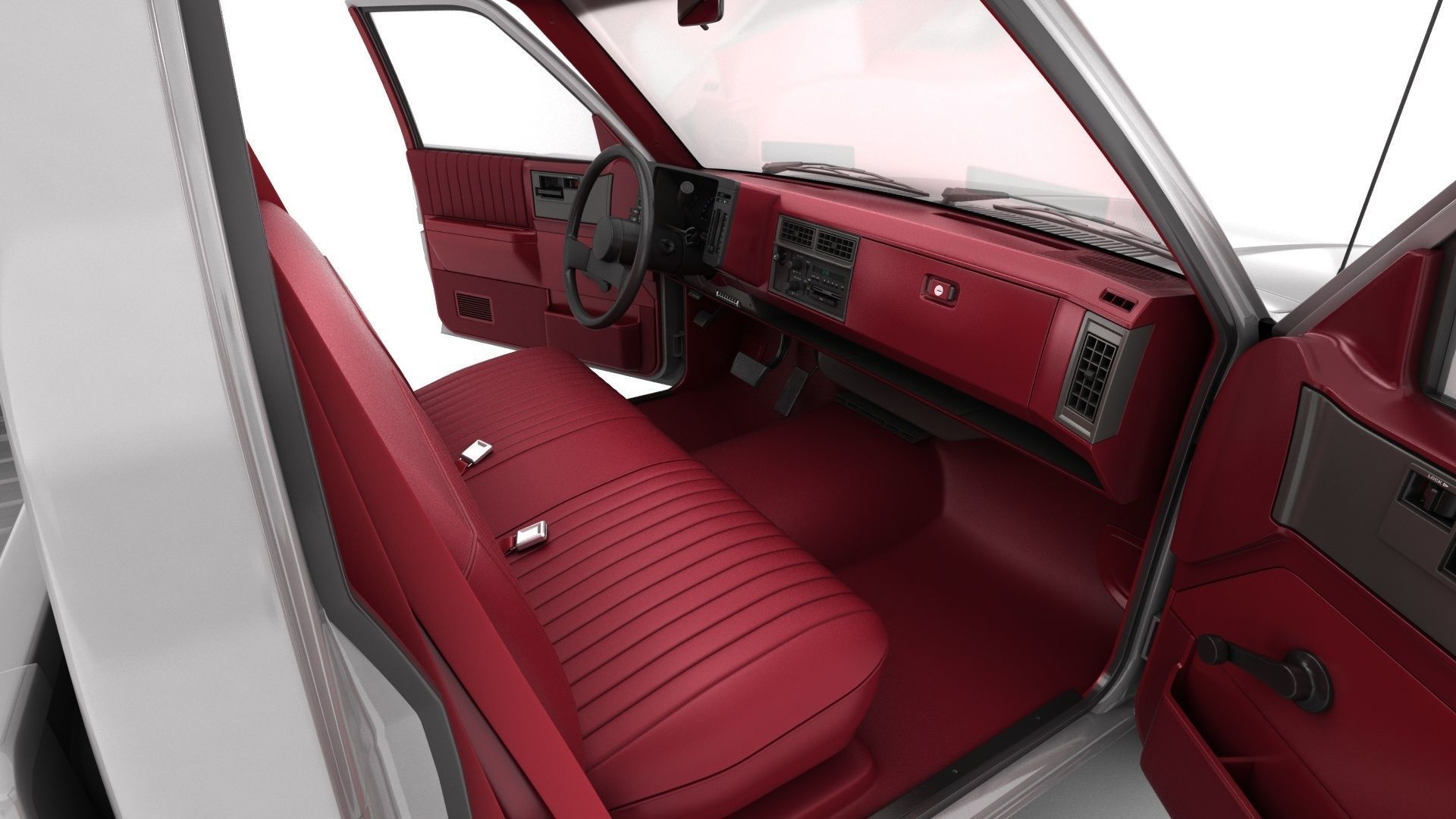 GENERIC PICKUP TRUCK 28 3D model_13