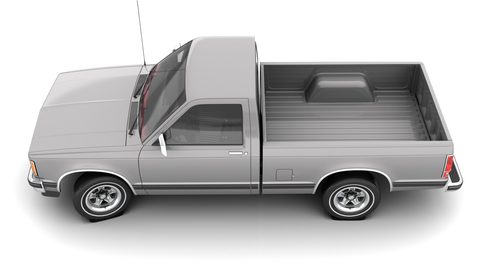 GENERIC PICKUP TRUCK 28 3D model_4