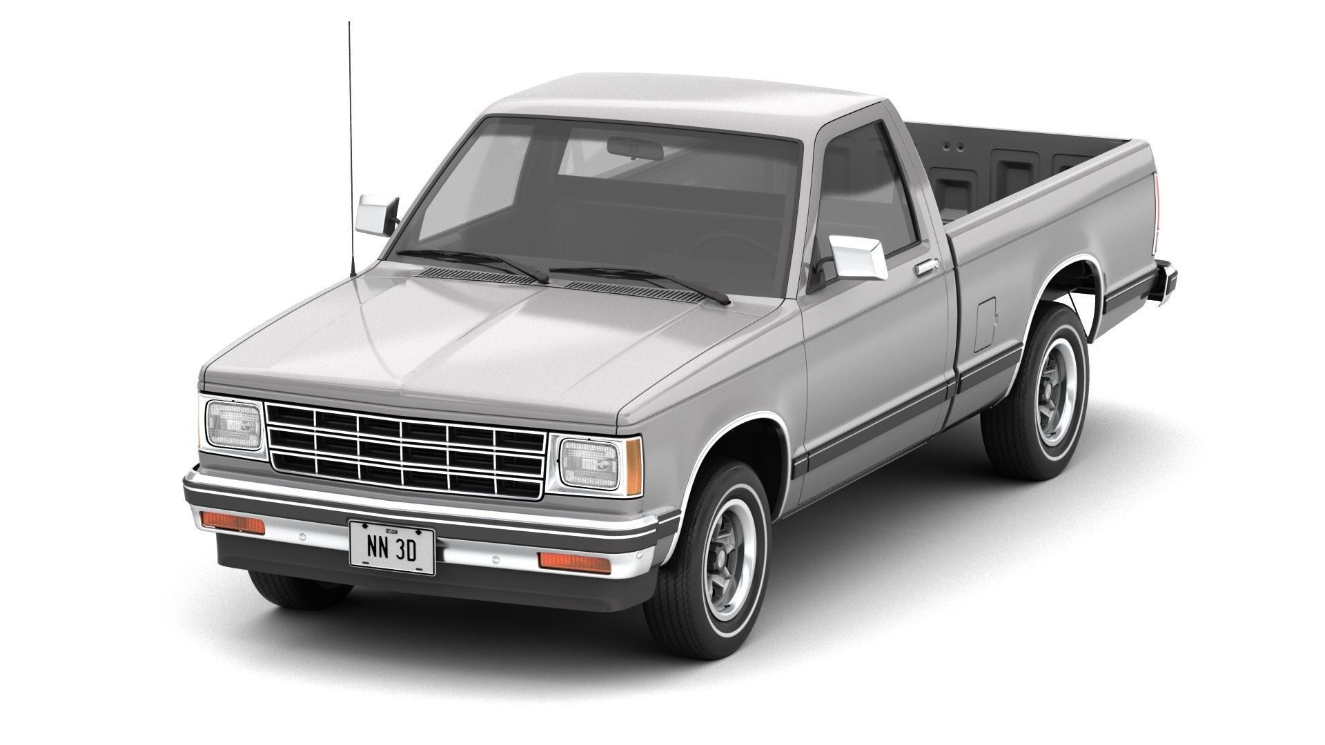 GENERIC PICKUP TRUCK 28 3D model_5