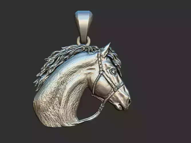 Horse Head Pendant - Cavalo