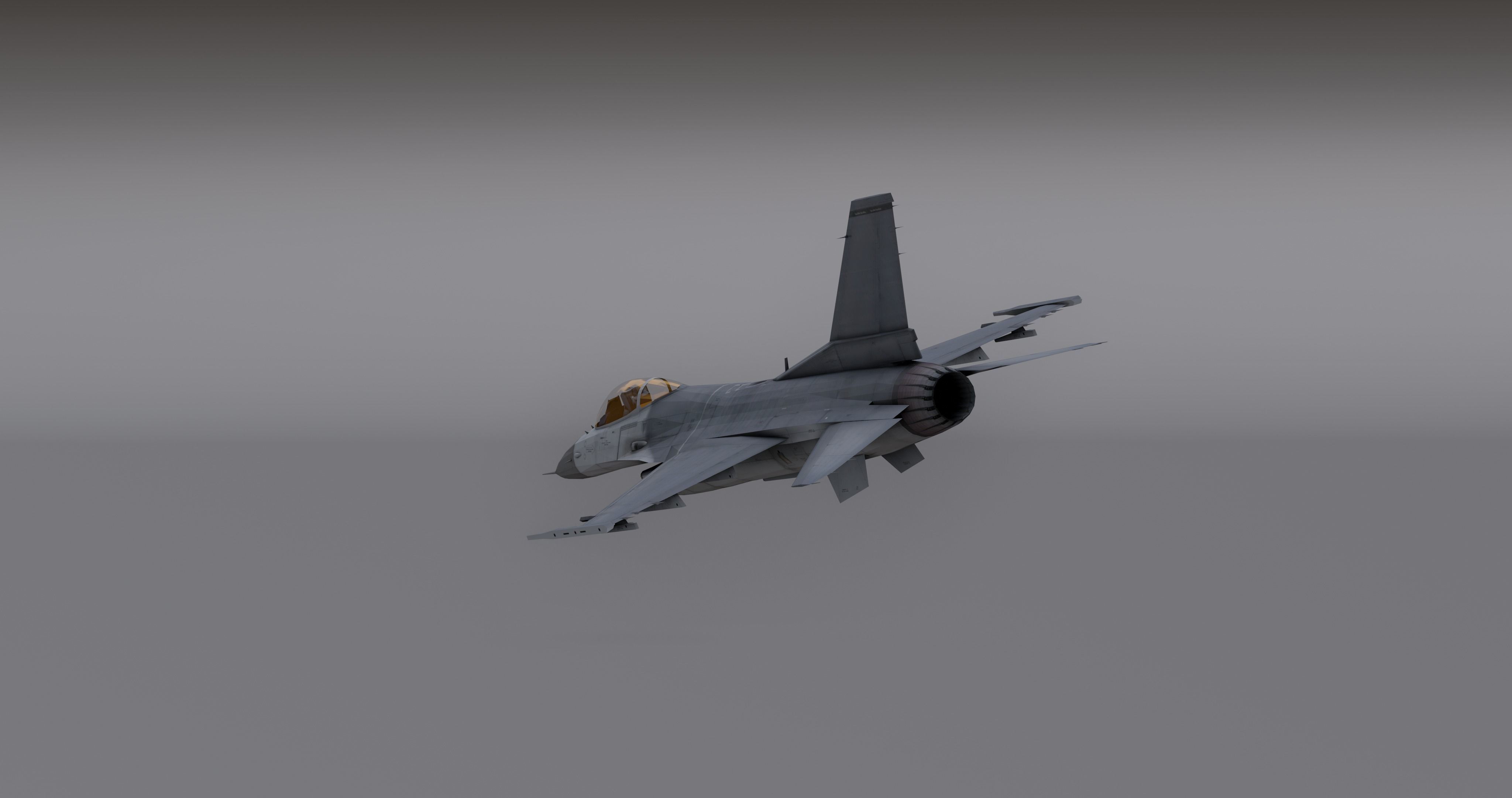 Pack Falcon Fighter Jets - 14 Aircrafts Low-poly 3D model_45