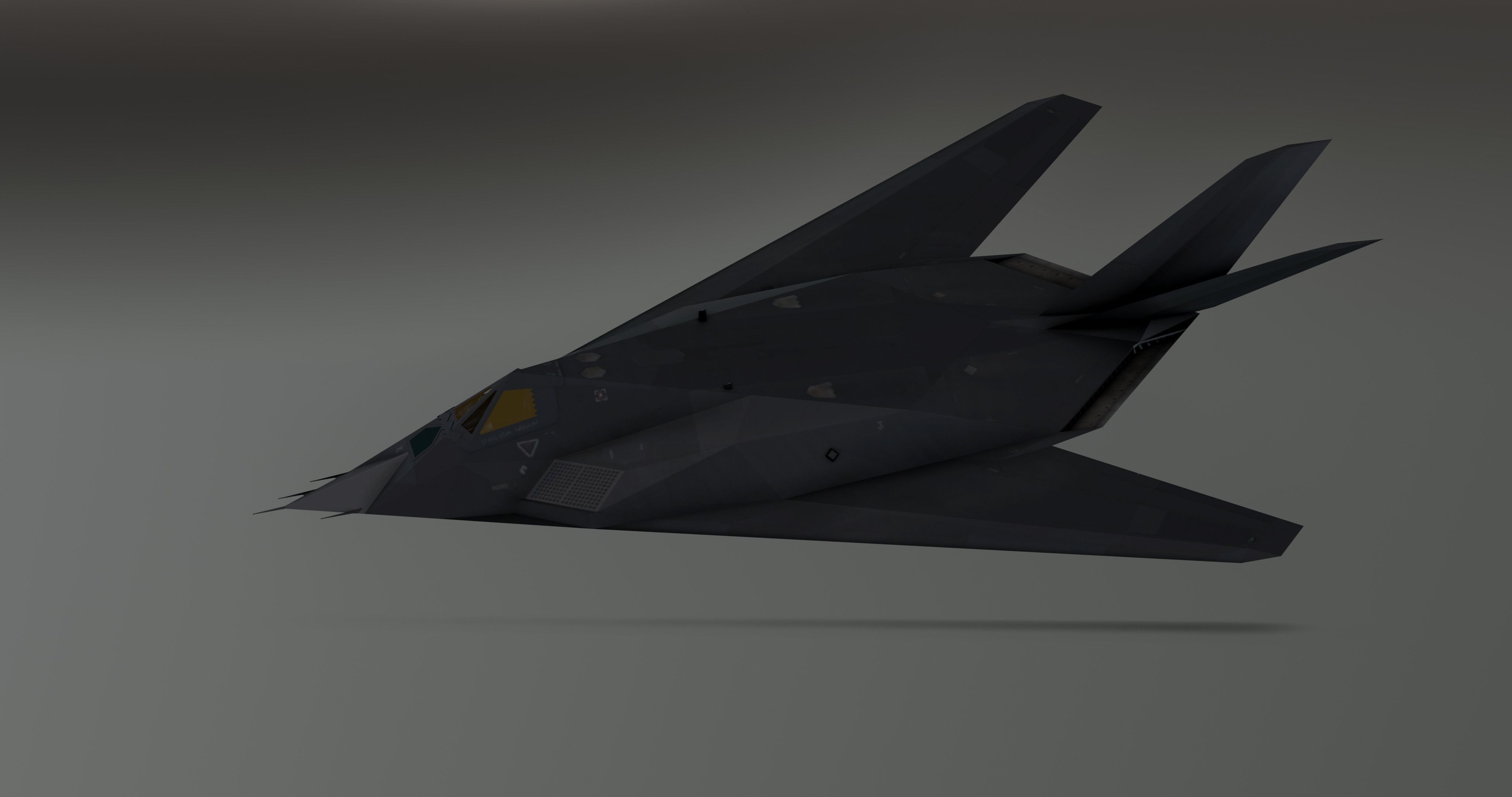 Pack Falcon Fighter Jets - 14 Aircrafts Low-poly 3D model_6