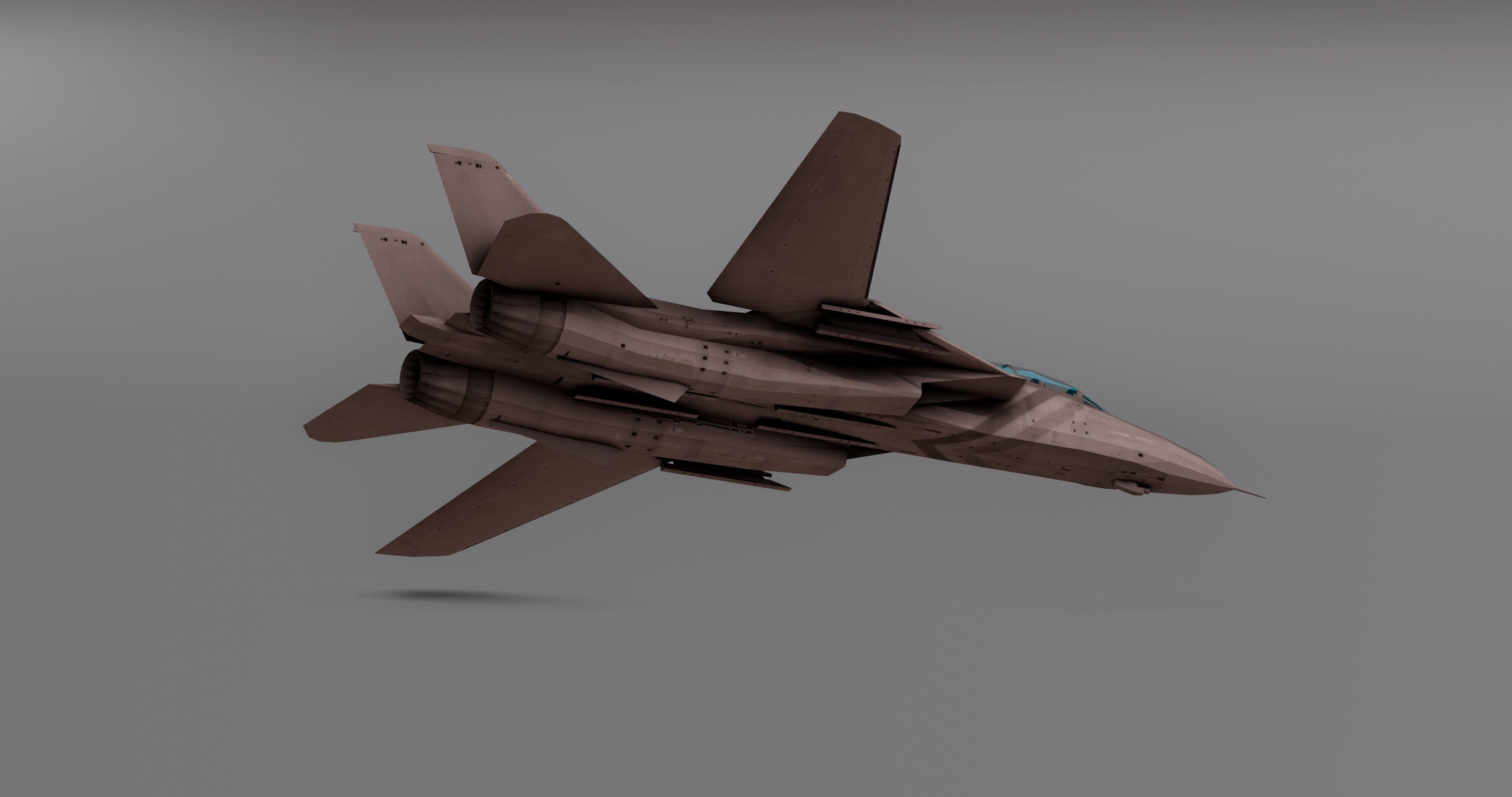 Pack Falcon Fighter Jets - 14 Aircrafts Low-poly 3D model_70