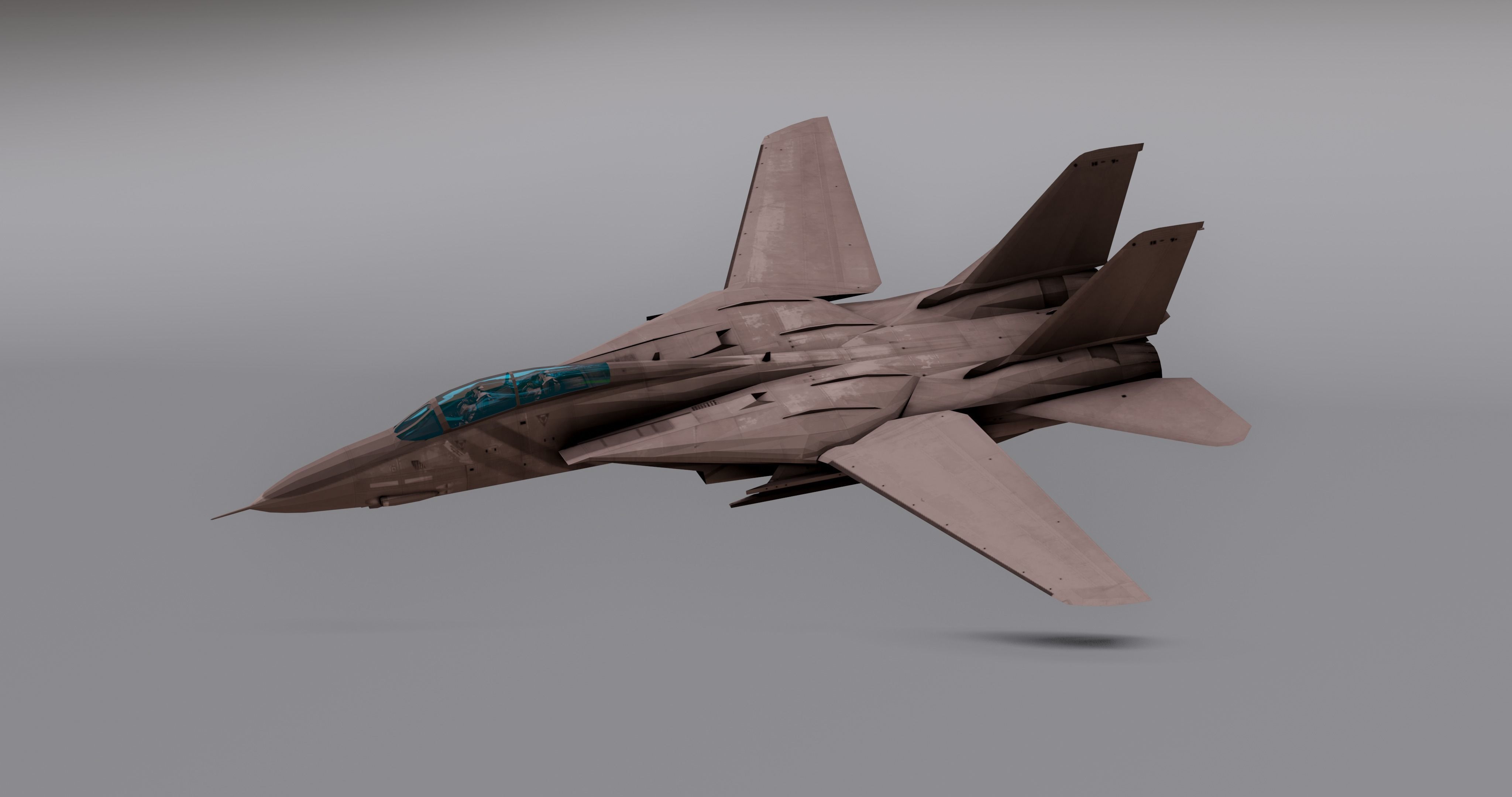 Pack Falcon Fighter Jets - 14 Aircrafts Low-poly 3D model_74