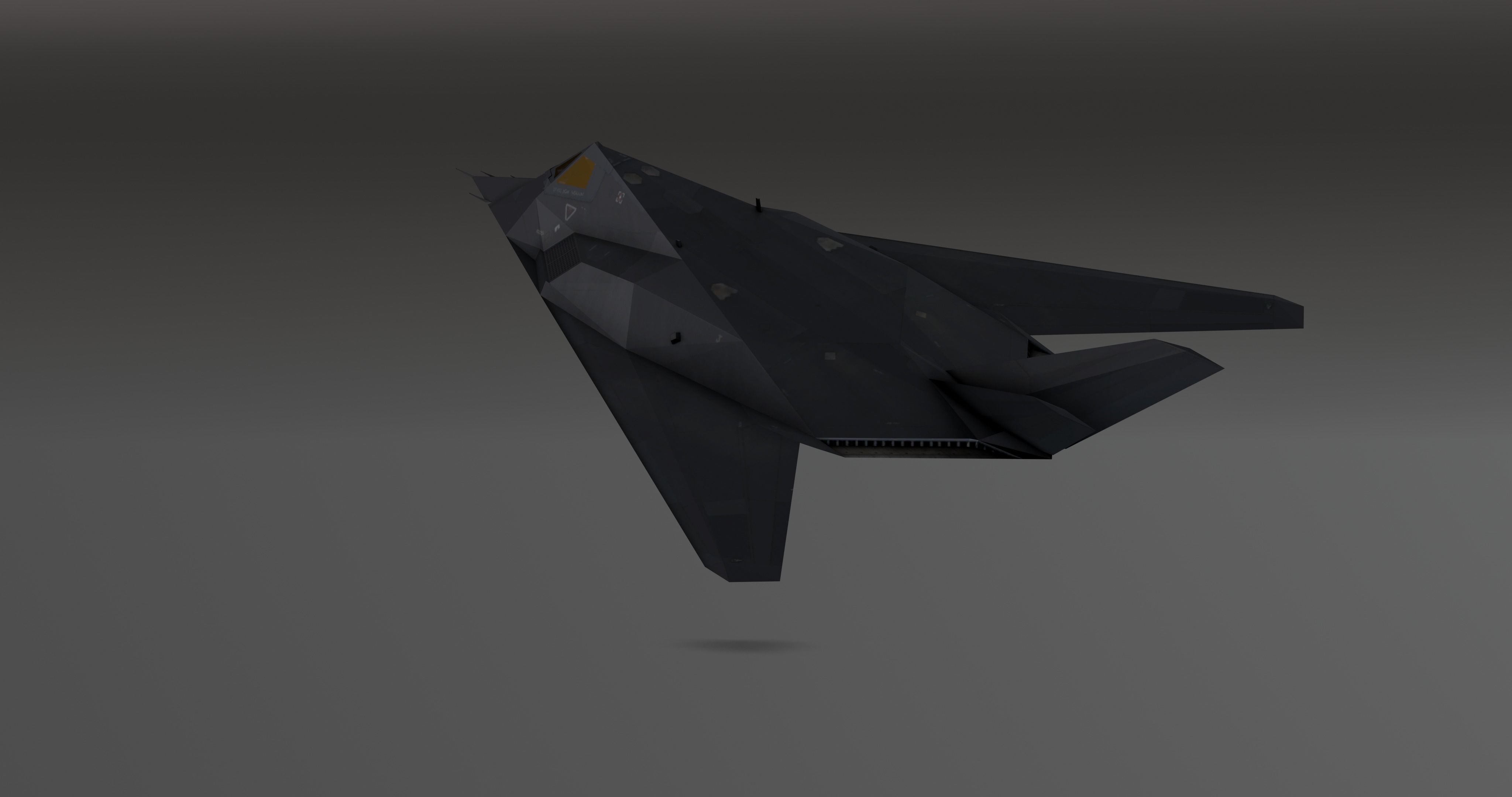 Pack Falcon Fighter Jets - 14 Aircrafts Low-poly 3D model_9