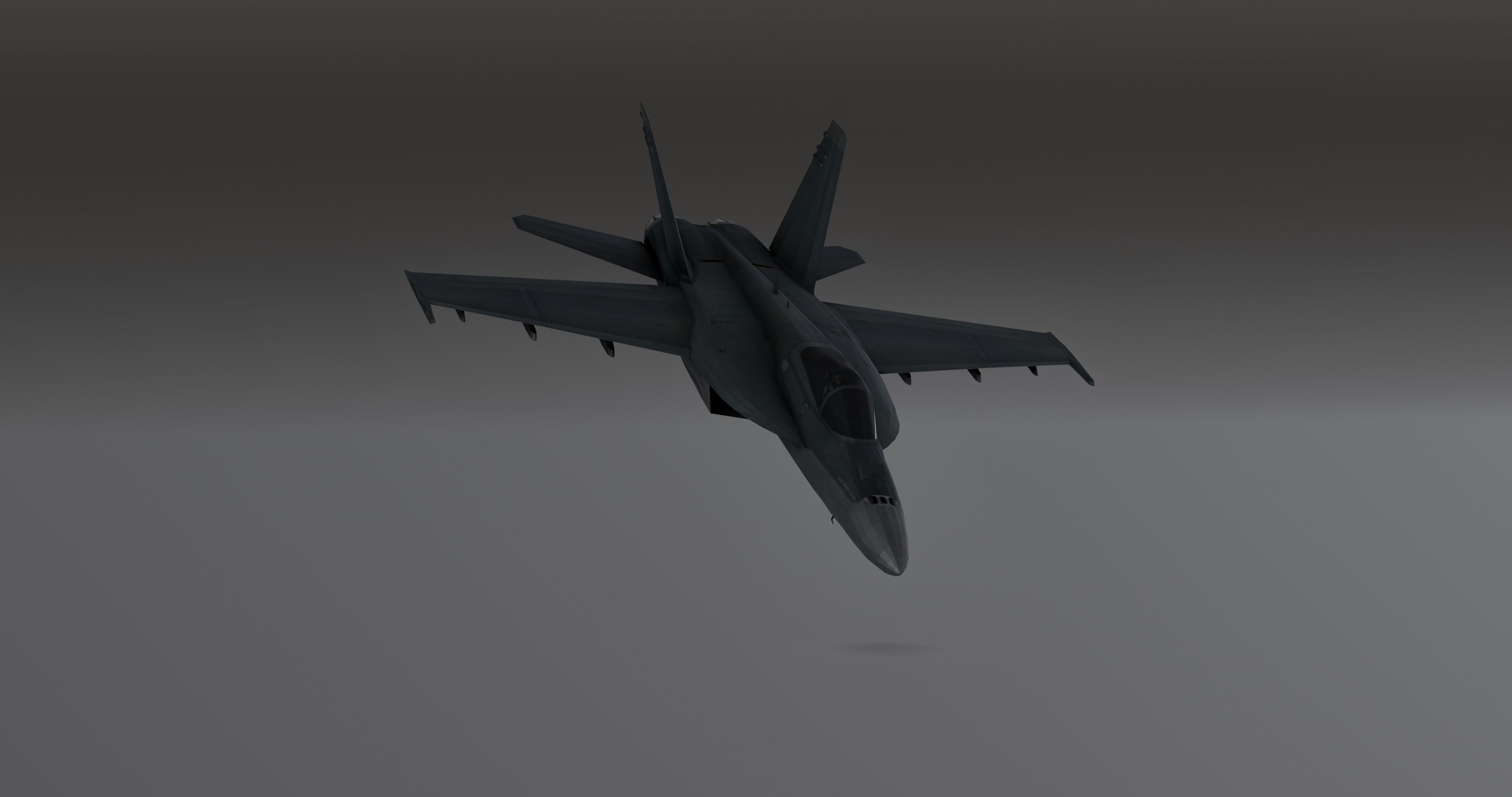 Pack Falcon Fighter Jets - 14 Aircrafts Low-poly 3D model_21