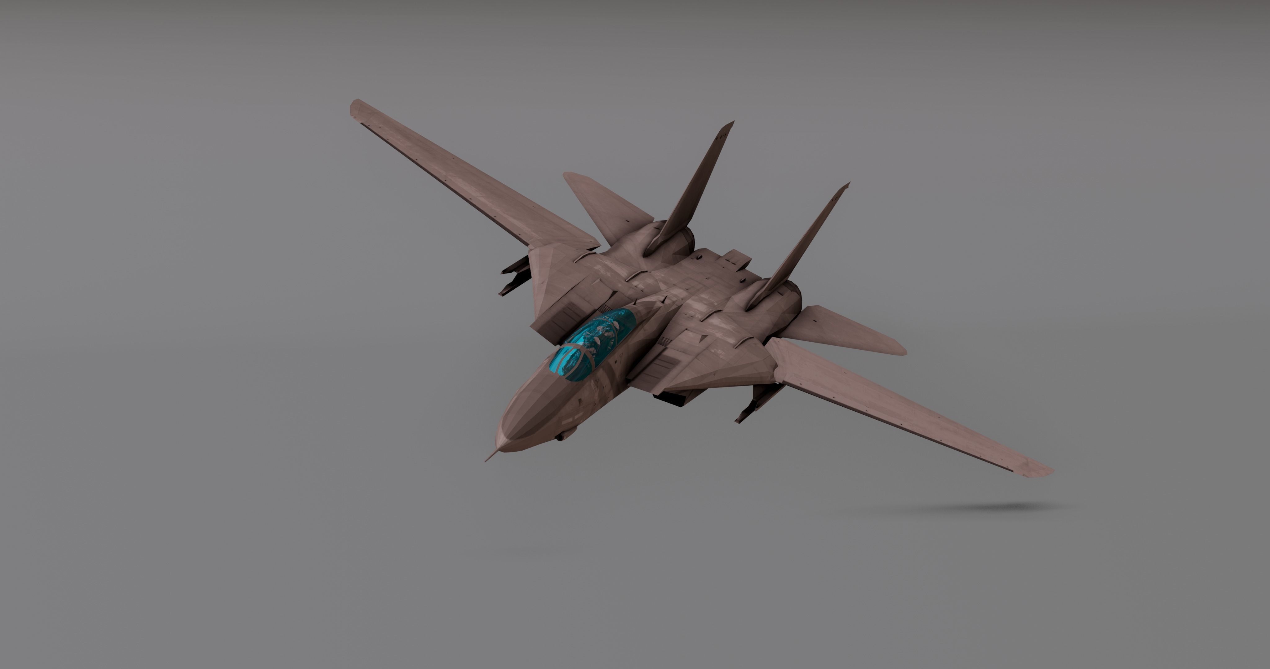 Pack Falcon Fighter Jets - 14 Aircrafts Low-poly 3D model_77