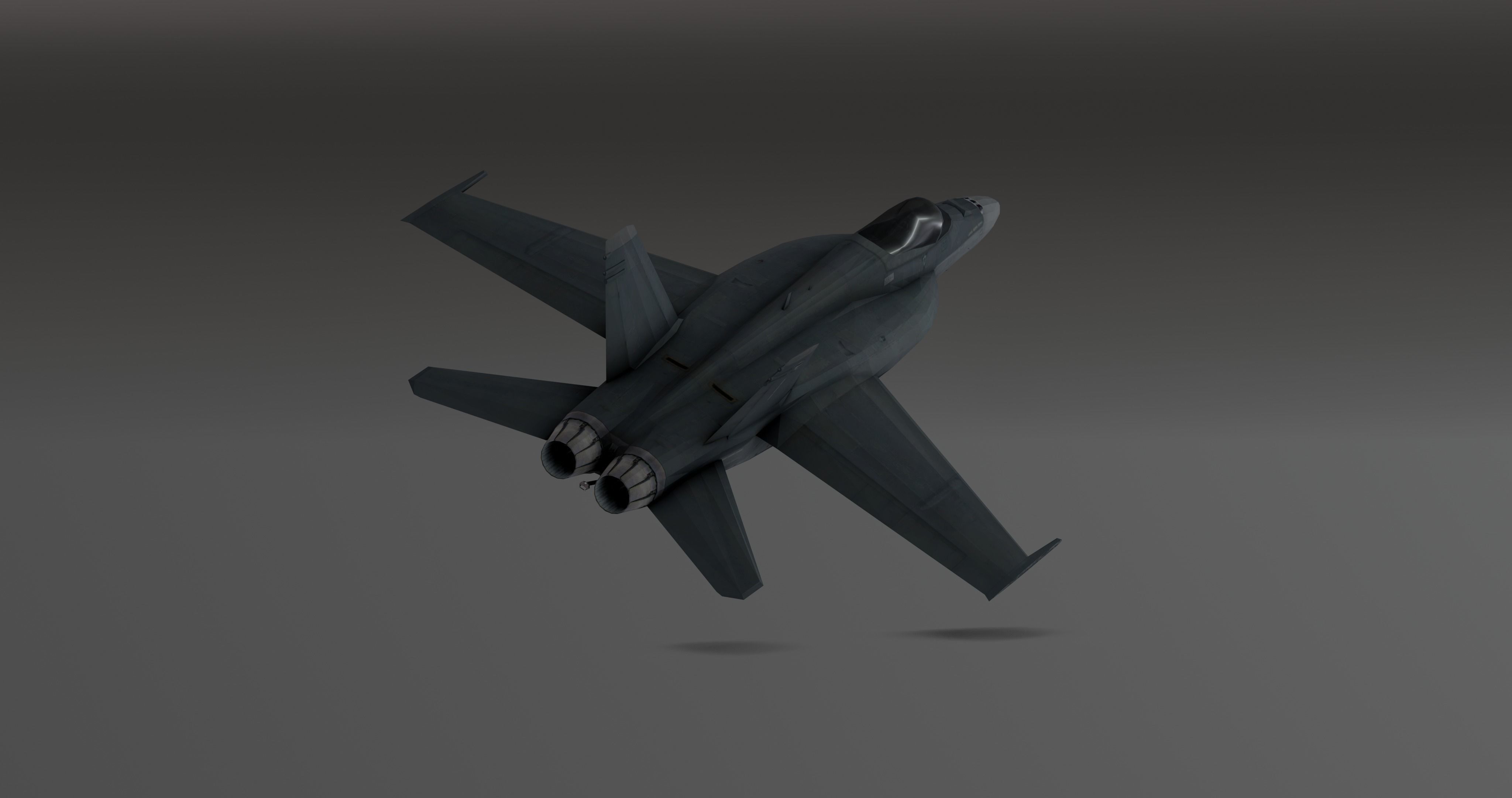 Pack Falcon Fighter Jets - 14 Aircrafts Low-poly 3D model_22