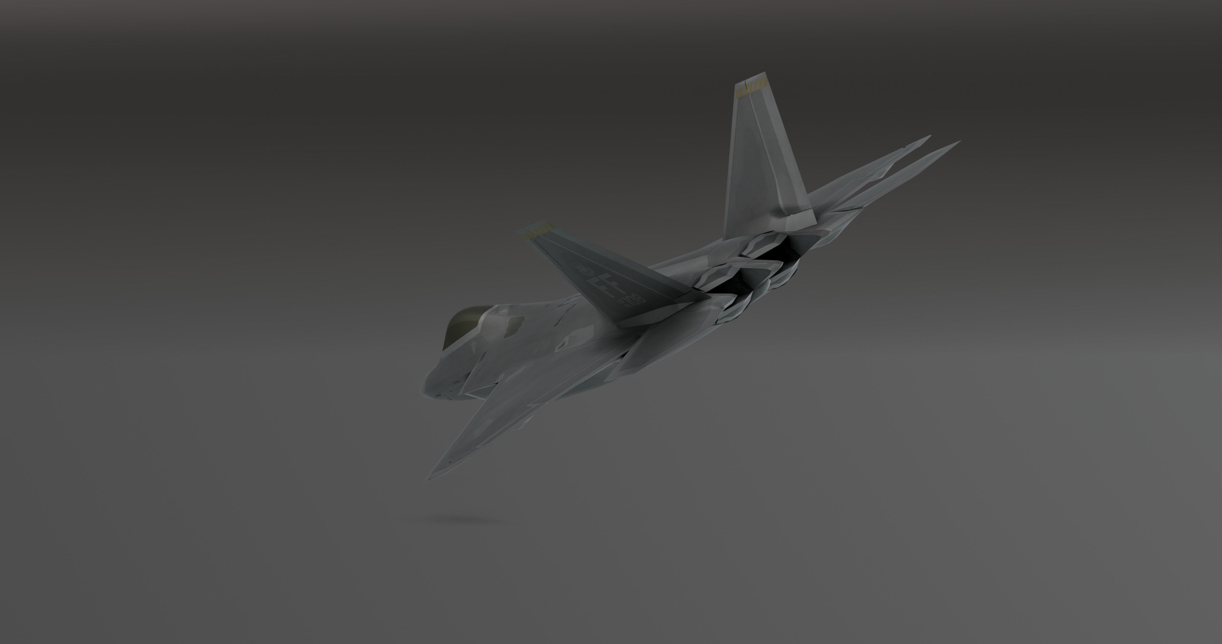 Pack Falcon Fighter Jets - 14 Aircrafts Low-poly 3D model_27